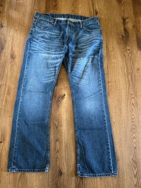 Levi's 527 Men's Straight Jeans in Blue Wash 38x32